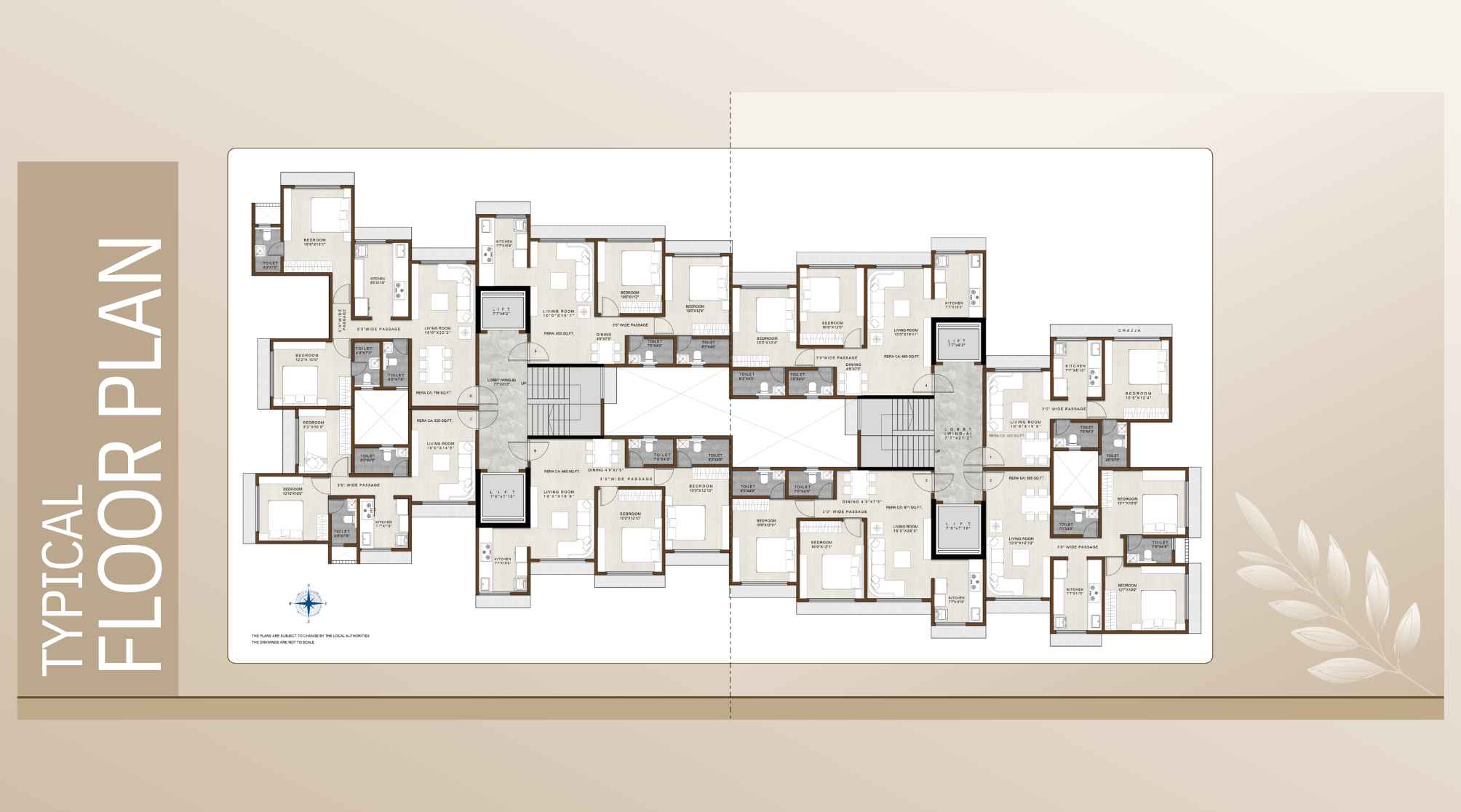 Pranav-PCPL-Ivory-Heights-Typical-Floor-Plan